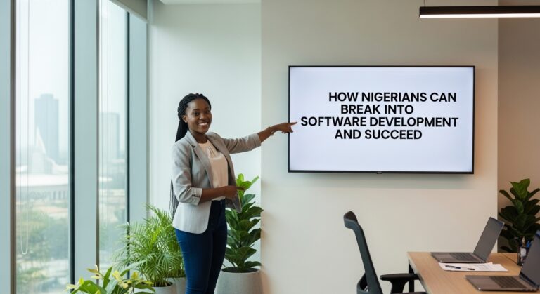How Nigerians Can Break Into Software Development and Succeed
